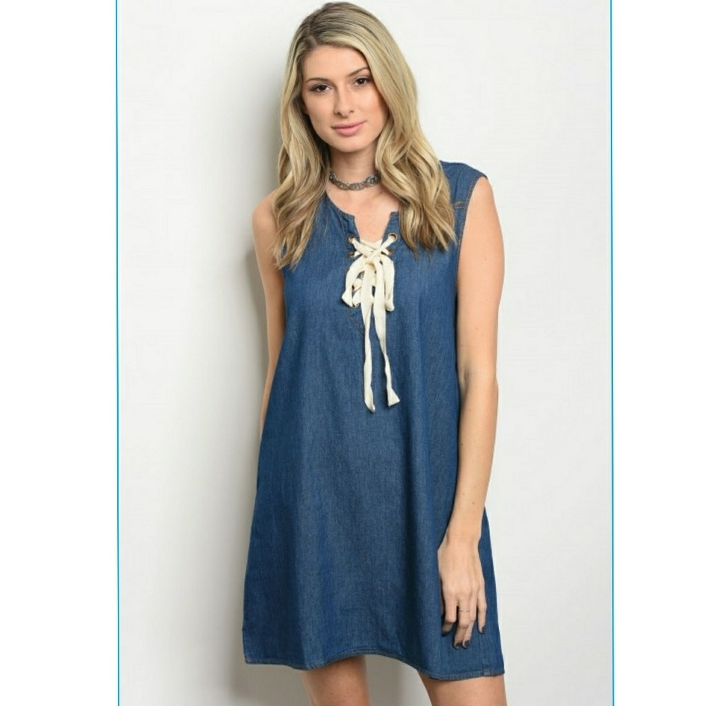 💗BLUE DENIM DRESS💗